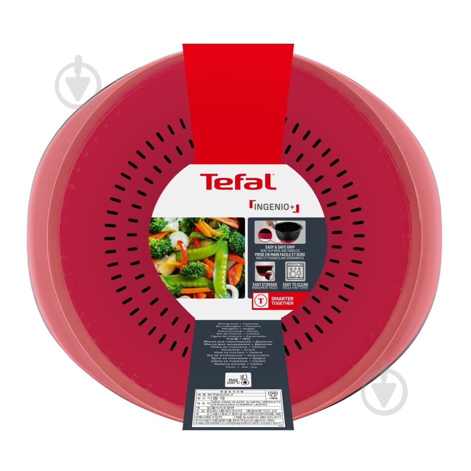 Миска-друшляк Tefal Ingenio+ (3 л) K198S234 - фото 7