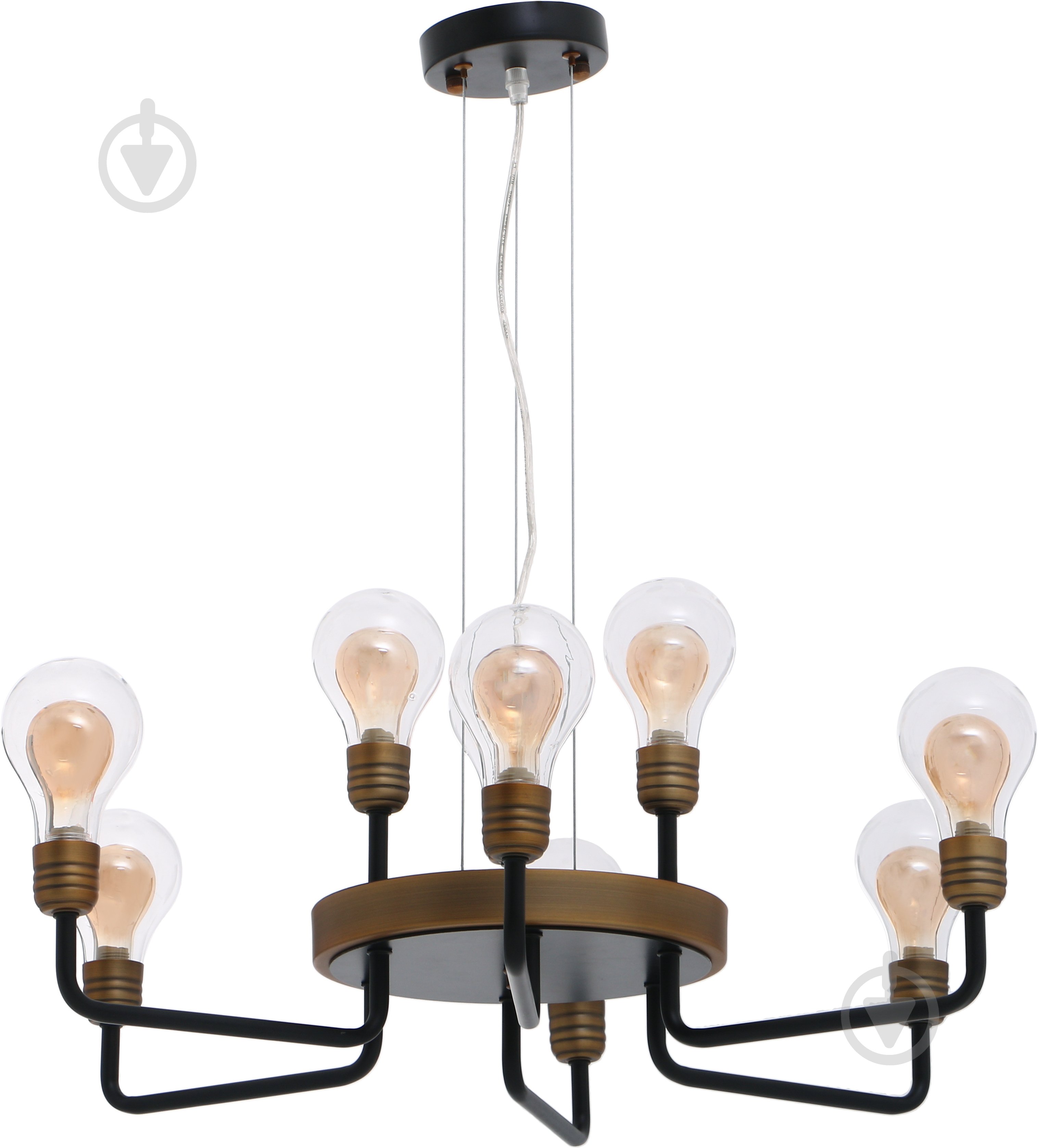 Люстра подвесная Victoria Lighting 9xG9 бронза/черный Ibiza/SP6+3 - фото 1 Люстра подвесная Victoria Lighting 9xG9 бронза/черный Ibiza/SP6+3 - фото 1