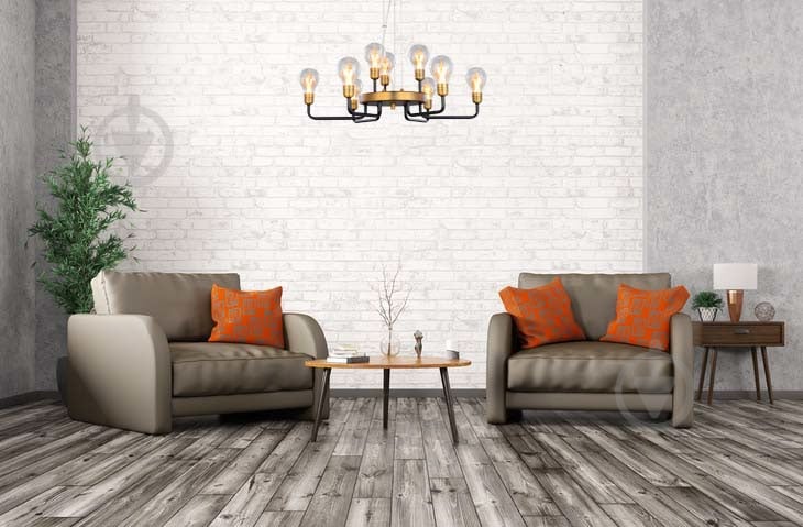 Люстра подвесная Victoria Lighting 9xG9 бронза/черный Ibiza/SP6+3 - фото 3 Люстра подвесная Victoria Lighting 9xG9 бронза/черный Ibiza/SP6+3 - фото 3