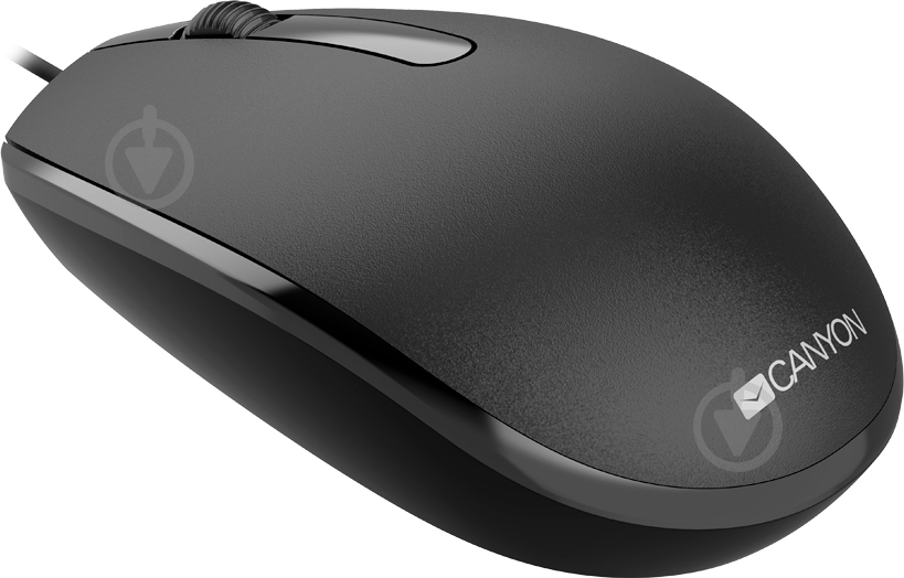 Мышка Canyon CNE-CMS10B Black - фото 2