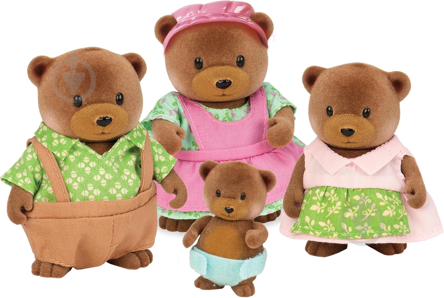 Игровой набор Li'l Woodzeez Семья Медведей 6093M - фото 2 Игровой набор Li'l Woodzeez Семья Медведей 6093M - фото 2