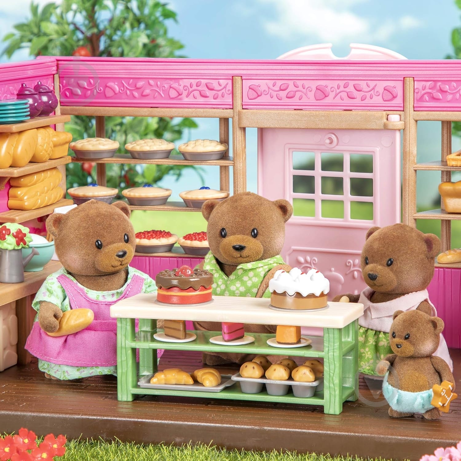 Игровой набор Li'l Woodzeez Семья Медведей 6093M - фото 3 Игровой набор Li'l Woodzeez Семья Медведей 6093M - фото 3