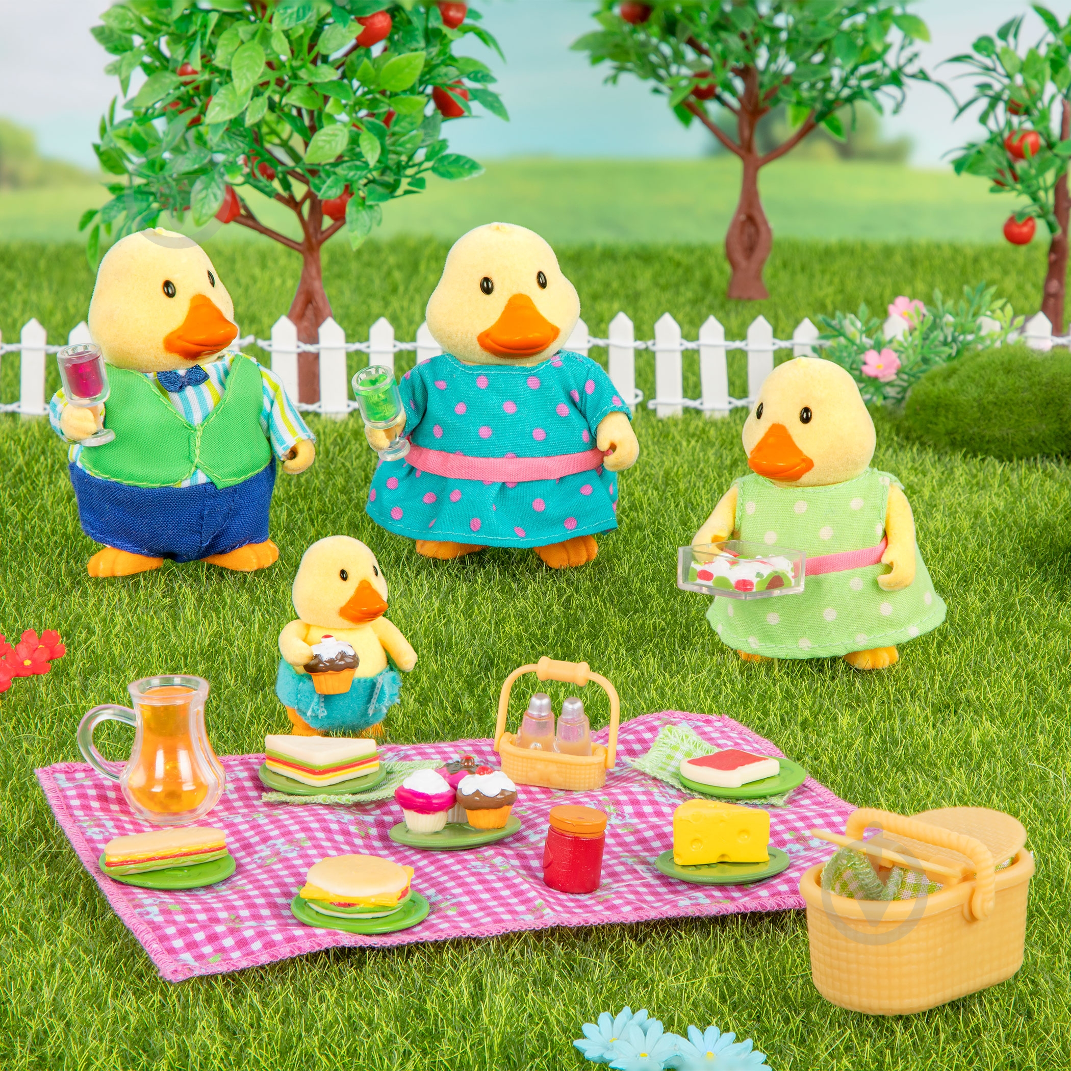 Игровой набор Li'l Woodzeez Семья Уток 6259 - фото 6