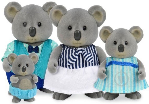 Игровой набор Li'l Woodzeez Семья Коал 6155M - фото 1