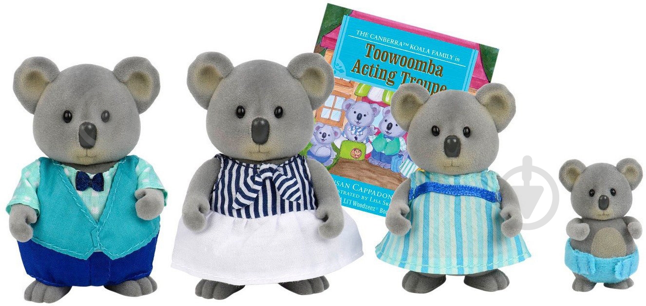 Игровой набор Li'l Woodzeez Семья Коал 6155M - фото 2