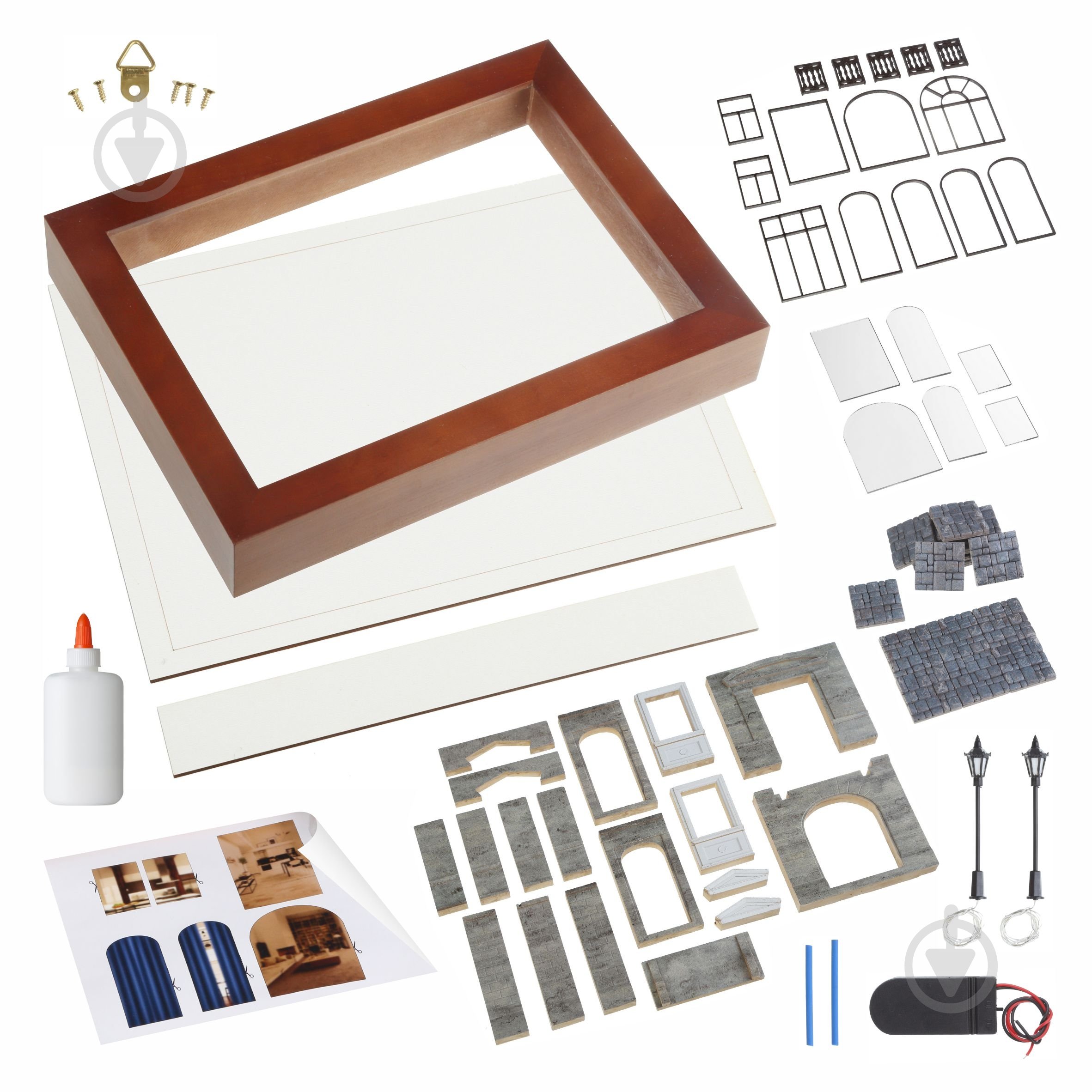 Конструктор DIY House Двухуровневые апартаменты 70880 - фото 9 Конструктор DIY House Двухуровневые апартаменты 70880 - фото 9