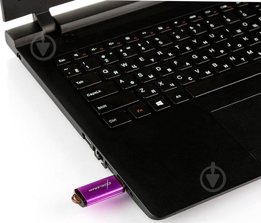 Флеш-пам'ять USB Exceleram A3 Series 64 ГБ USB 2.0 violet (EXA3U2PU64) - фото 6