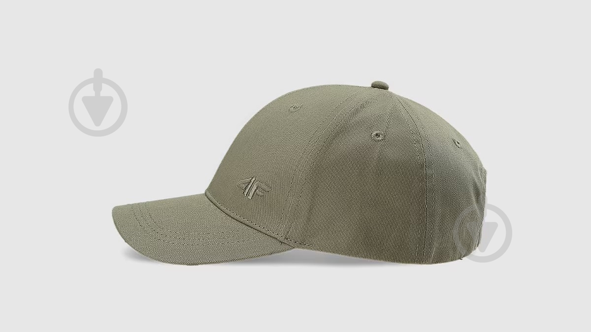 Кепка 4F BASEBALL CAP U367 4FWSS25ACABU367-44S S/M хаки - фото 3