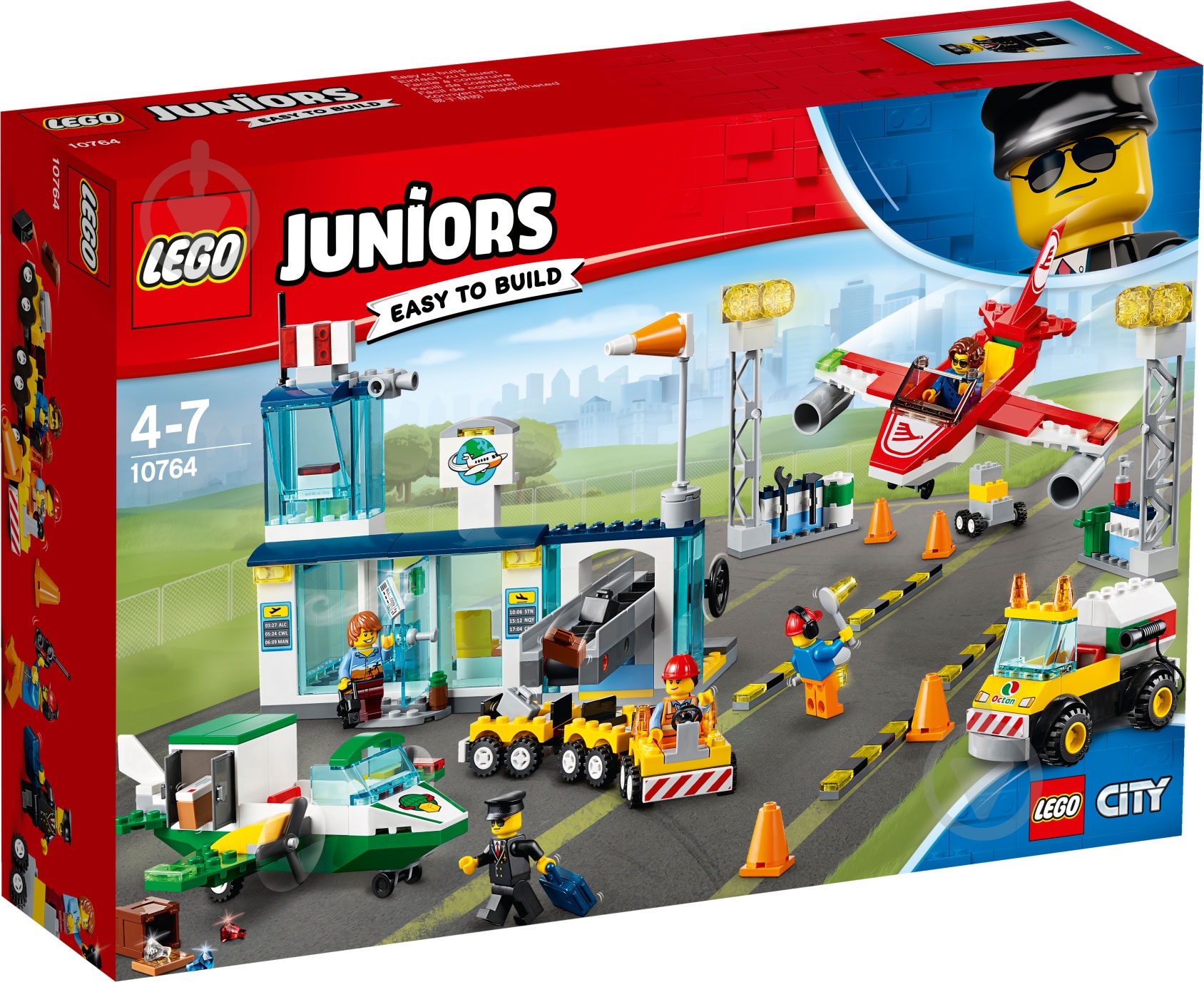 Конструктор LEGO Juniors Городской аэропорт 10764 - фото 1