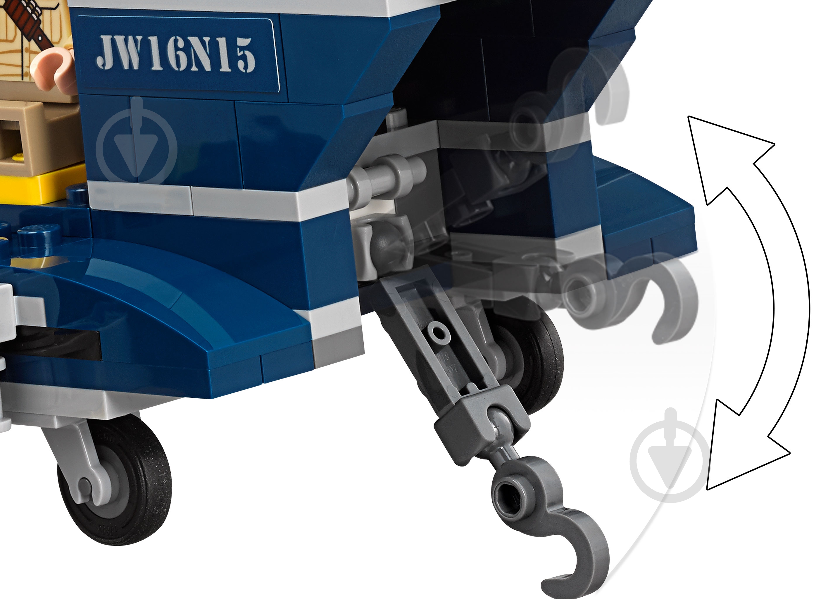 Конструктор LEGO Jurassic World Погоня за Блу на вертольоті 75928 - фото 6