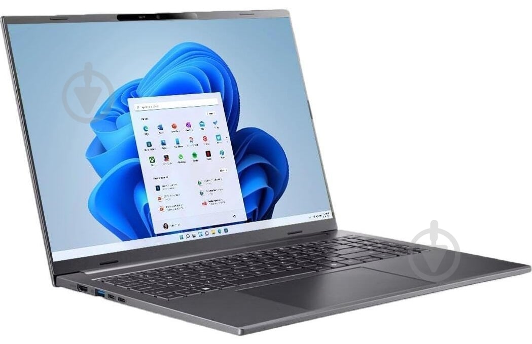 Ноутбук Acer Aspire 16 A16-52M 16" (NX.JLSEU.002) steel gray - фото 3