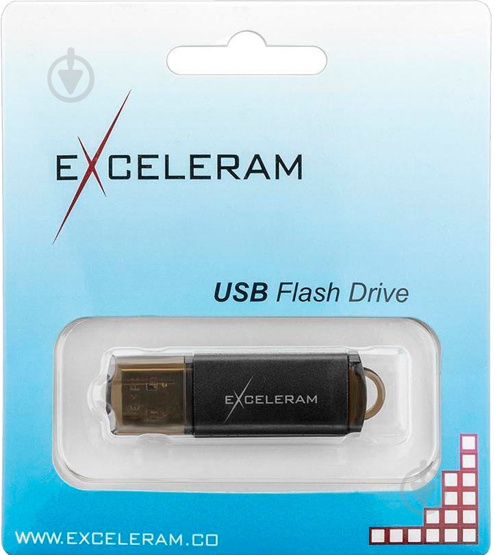 Флеш-память USB Exceleram A3 Series 32 ГБ USB 2.0 black (EXA3U2B32) - фото 8