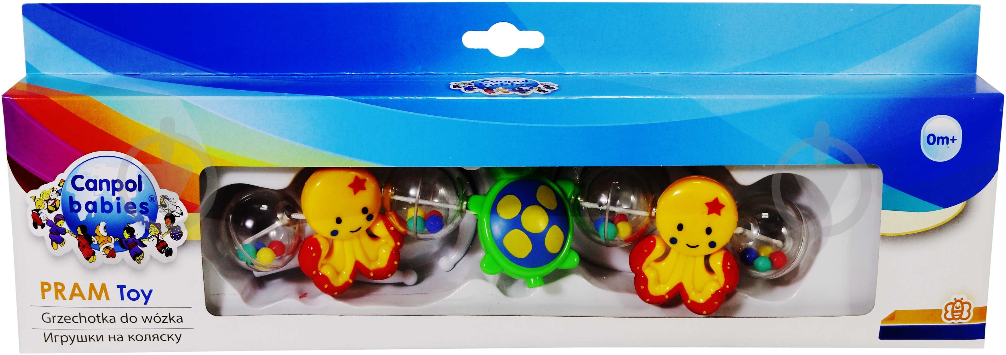 Игрушка на коляску Canpol Babies Черепахи и осьминожки 2/167 - фото 3 Игрушка на коляску Canpol Babies Черепахи и осьминожки 2/167 - фото 3