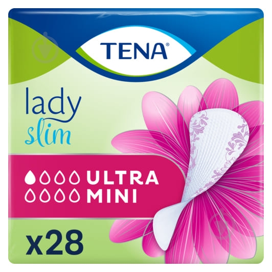 Прокладки урологічні TENA Lady Slim Ultra Mini - фото 1