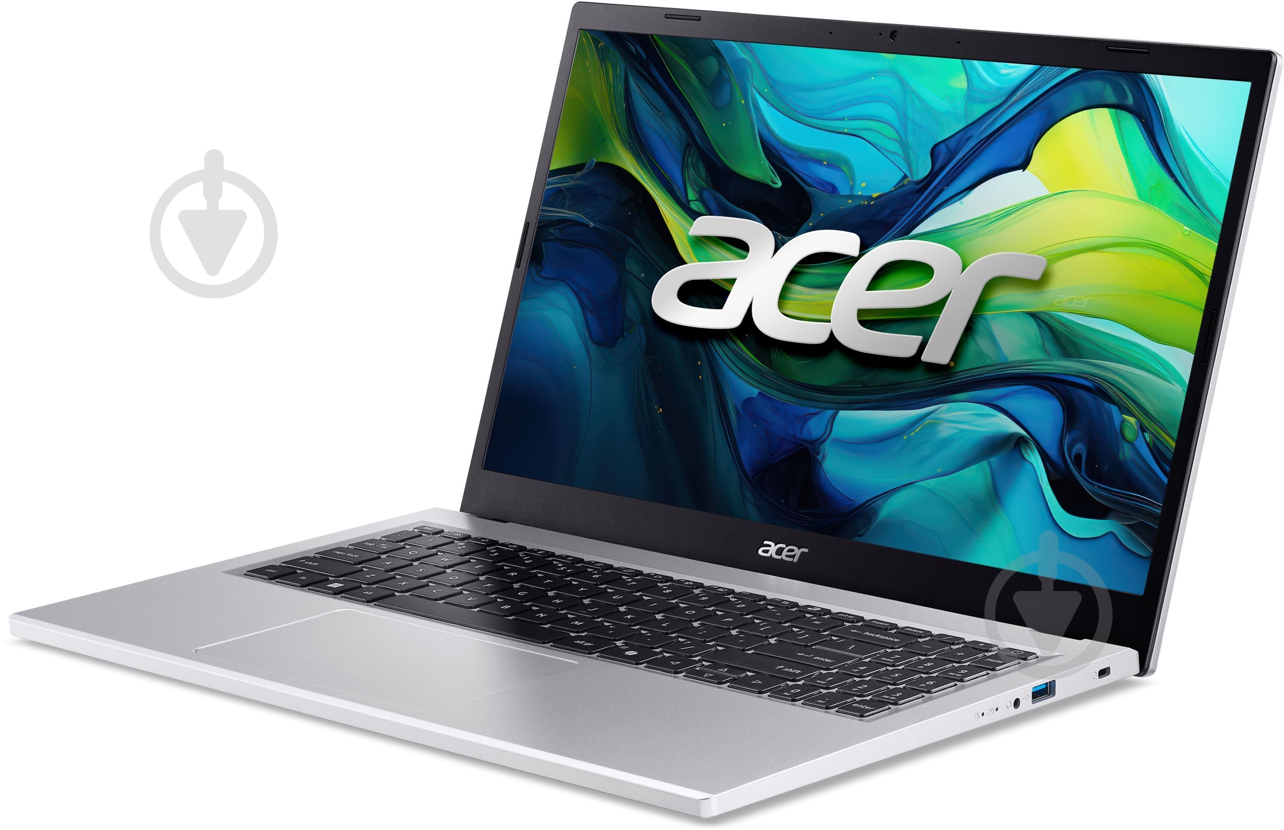 Ноутбук Acer Aspire Go AG15-71P 15,6" (NX.J6SEU.006) pure silver - фото 2