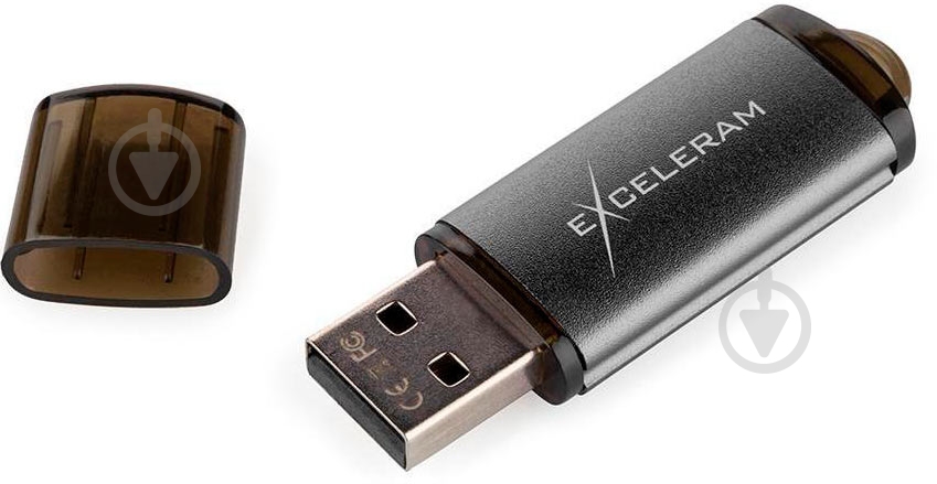 Флеш-память USB Exceleram A3 Series 64 ГБ USB 2.0 black (EXA3U2B64) - фото 7
