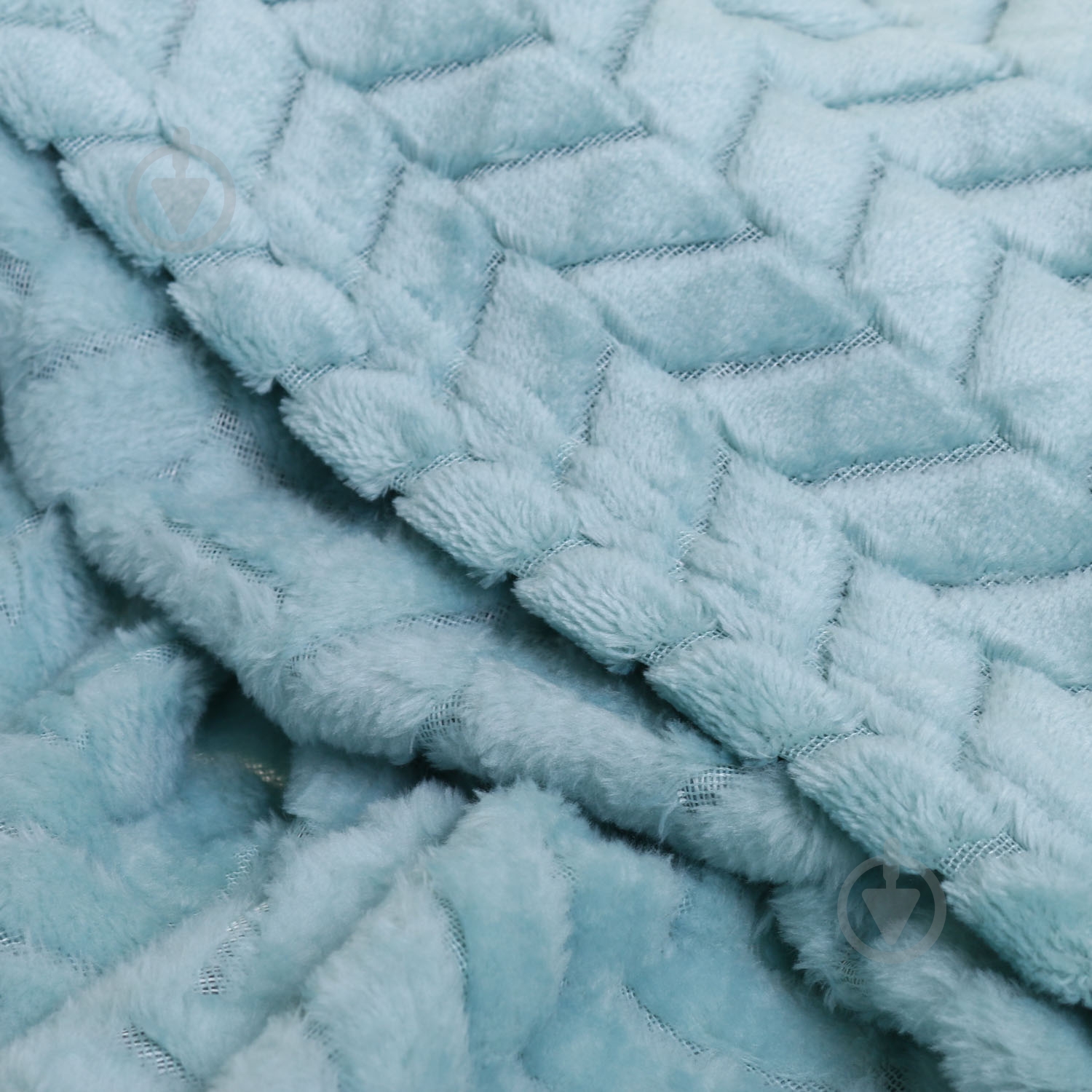 Плед flannel plush 200x220 см аква La Nuit - фото 2