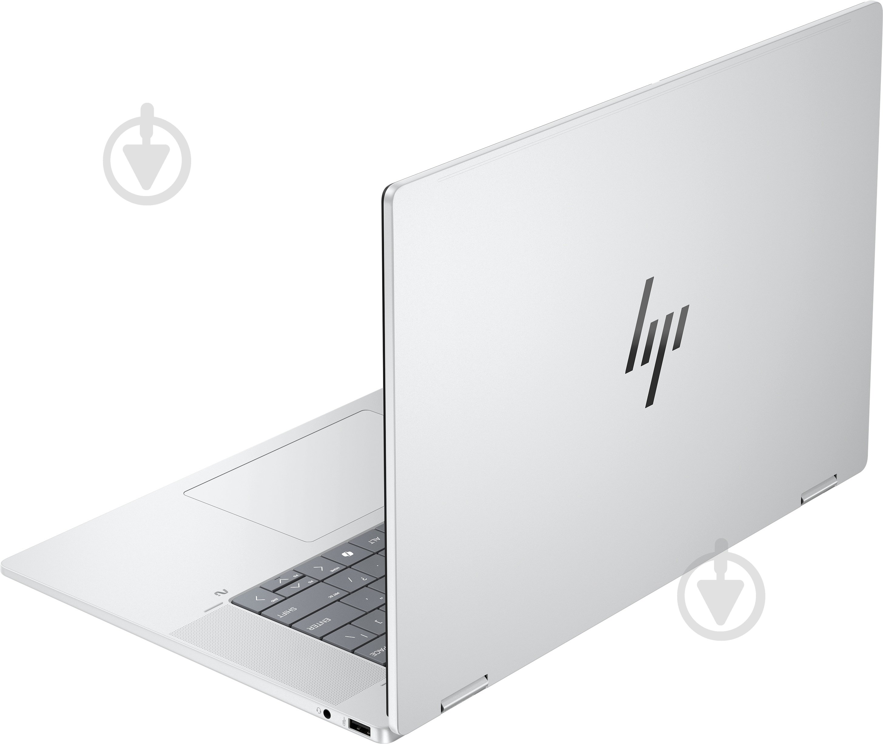 Ноутбук HP OmniBook X Flip x360 16-as0007ua 16" (C3UQ3EA) glacier silver - фото 10 Ноутбук HP OmniBook X Flip x360 16-as0007ua 16" (C3UQ3EA) glacier silver - фото 10