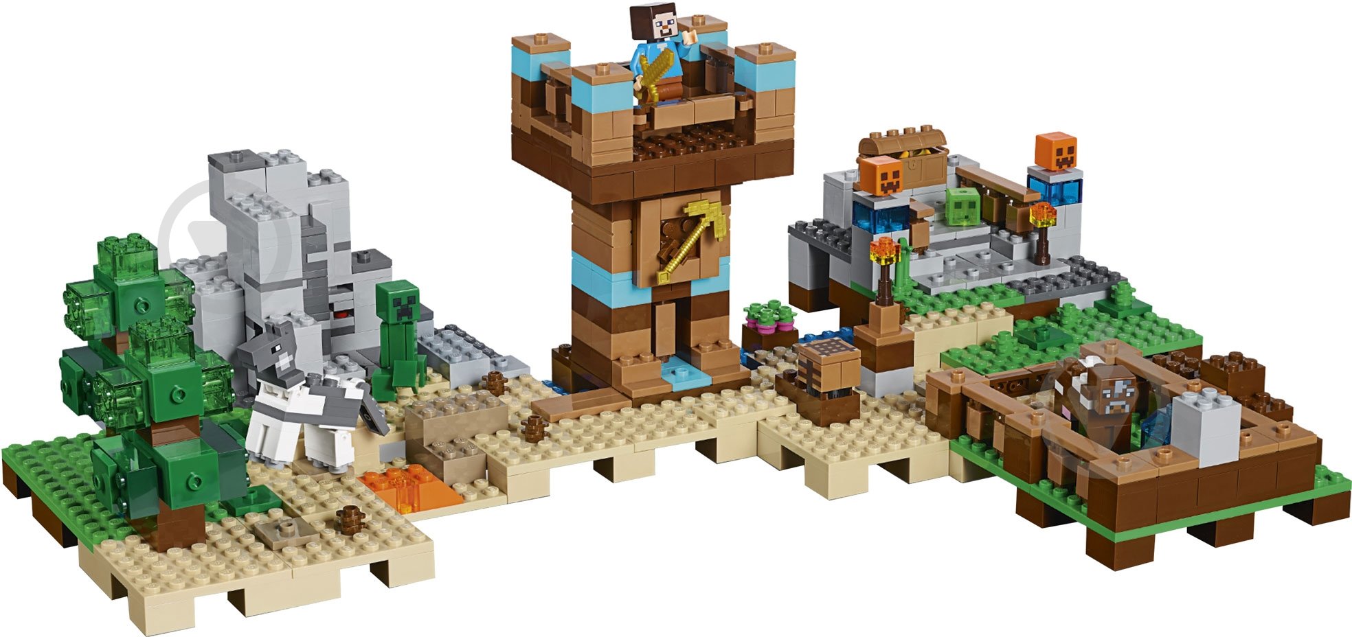 Конструктор LEGO Minecraft Верстак 21135 - фото 4