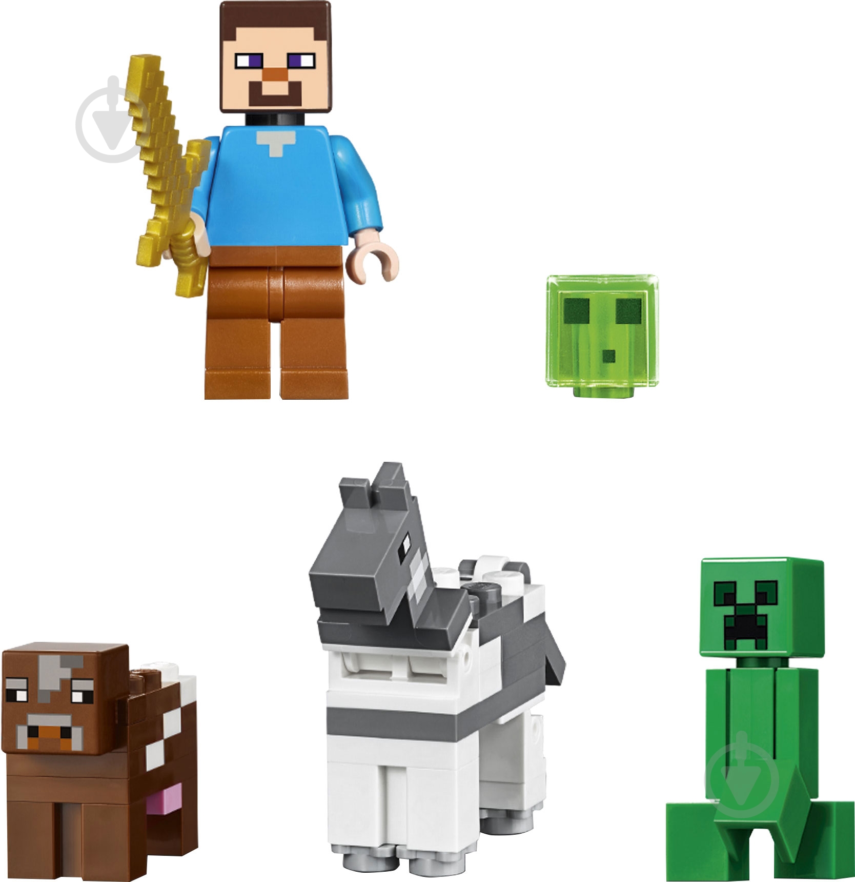 Конструктор LEGO Minecraft Верстак 21135 - фото 7