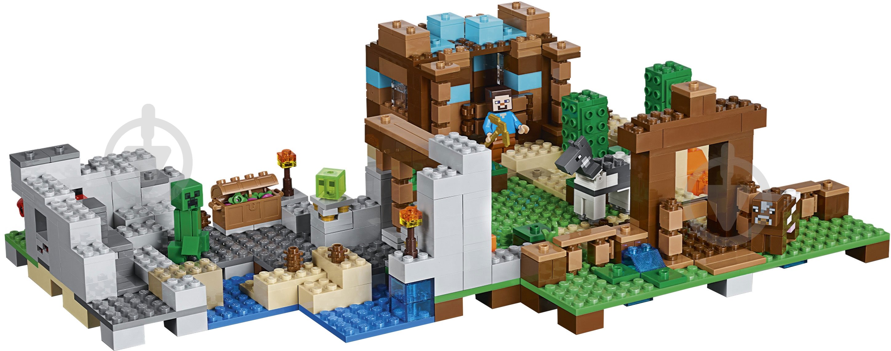 Конструктор LEGO Minecraft Верстак 21135 - фото 5