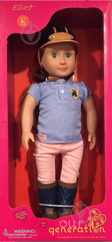 Кукла Our Generation Наездница Эллит BD31146D - фото 2 Кукла Our Generation Наездница Эллит BD31146D - фото 2