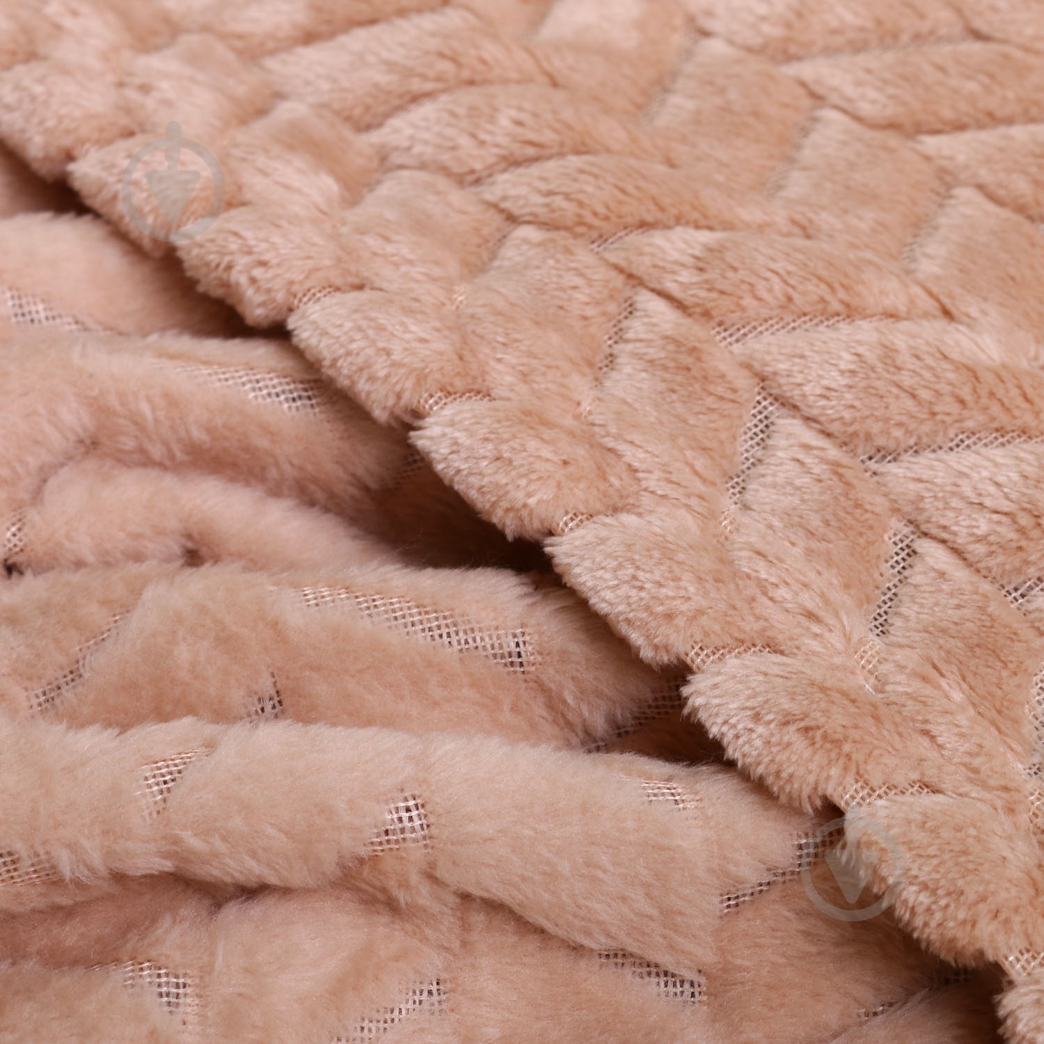Плед flannel plush 200x220 см бежевый La Nuit - фото 2