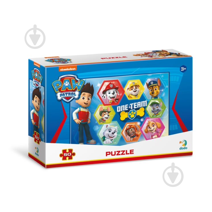 Пазлы DoDo Paw Patrol 50 элементов 6860910 - фото 1