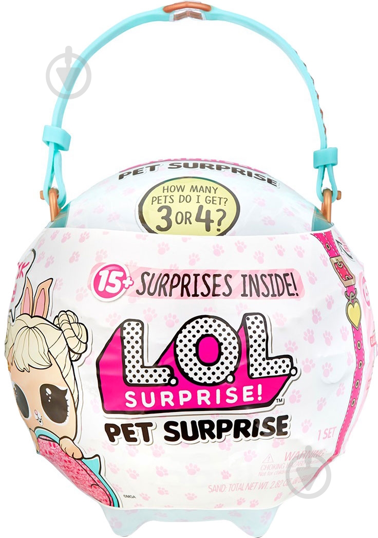Игровой набор L.O.L. SURPRISE! Surprise! Любимец Big Банни 566649 - фото 2 Игровой набор L.O.L. SURPRISE! Surprise! Любимец Big Банни 566649 - фото 2