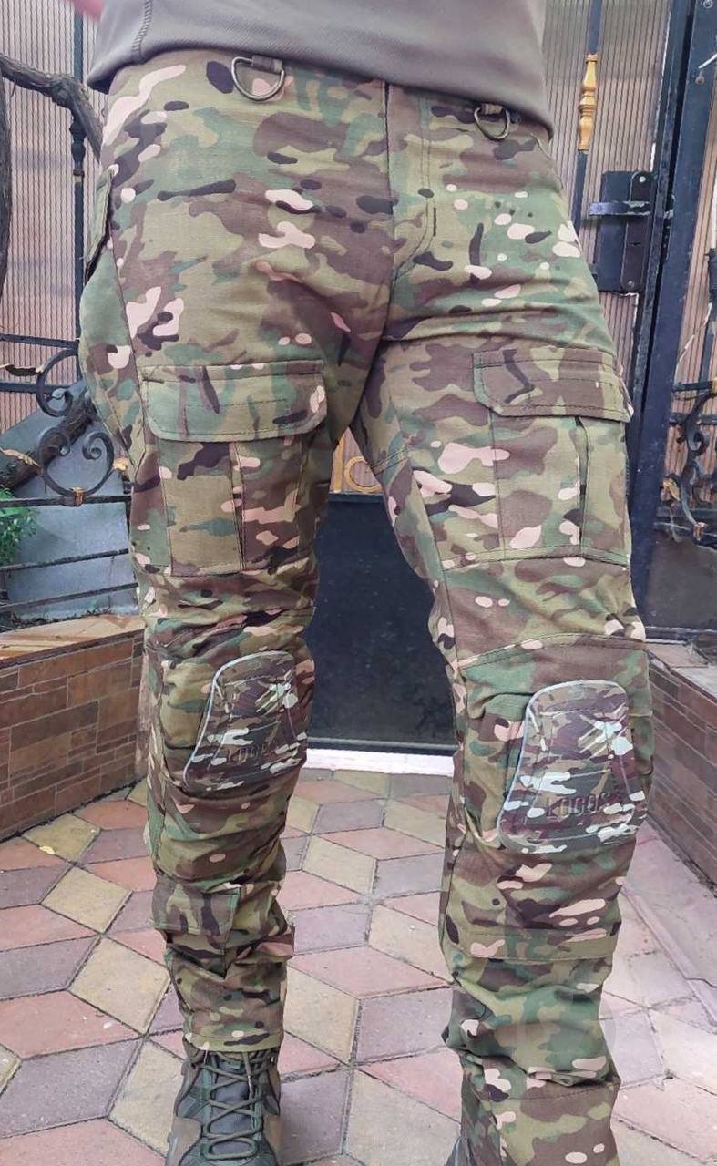Брюки тактические LOGOS-Tac TACTICAL COMBAT р. S мультикам темный (04-10-00-0013) - фото 2 Брюки тактические LOGOS-Tac TACTICAL COMBAT р. S мультикам темный (04-10-00-0013) - фото 2