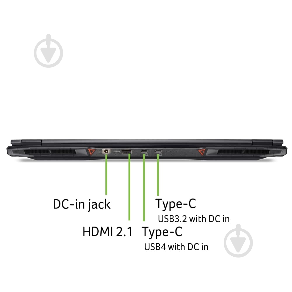 Ноутбук Acer Nitro 18 AN18-61 18" (NH.QYDEU.002) obsidian black - фото 3 Ноутбук Acer Nitro 18 AN18-61 18" (NH.QYDEU.002) obsidian black - фото 3