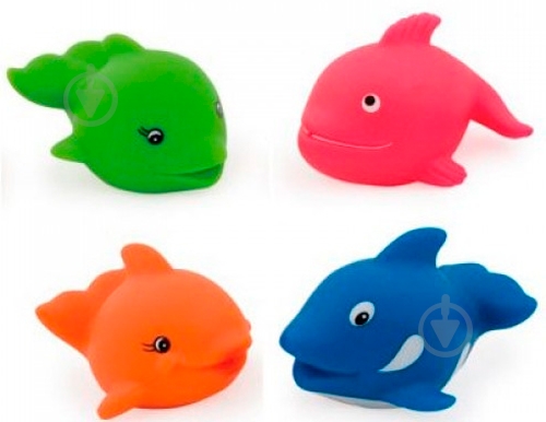 Игрушка для ванны Canpol Babies Рыбки/Дельфин 2/993 - фото 3