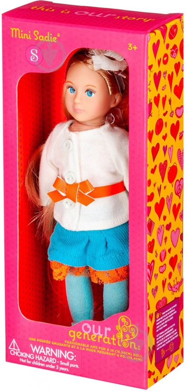 Кукла Our Generation Mini Сэди BD33004Z - фото 5 Кукла Our Generation Mini Сэди BD33004Z - фото 5