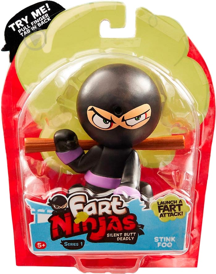 Игрушка интерактивная Funrise Stink Foo Ниндзя 70506 - фото 3