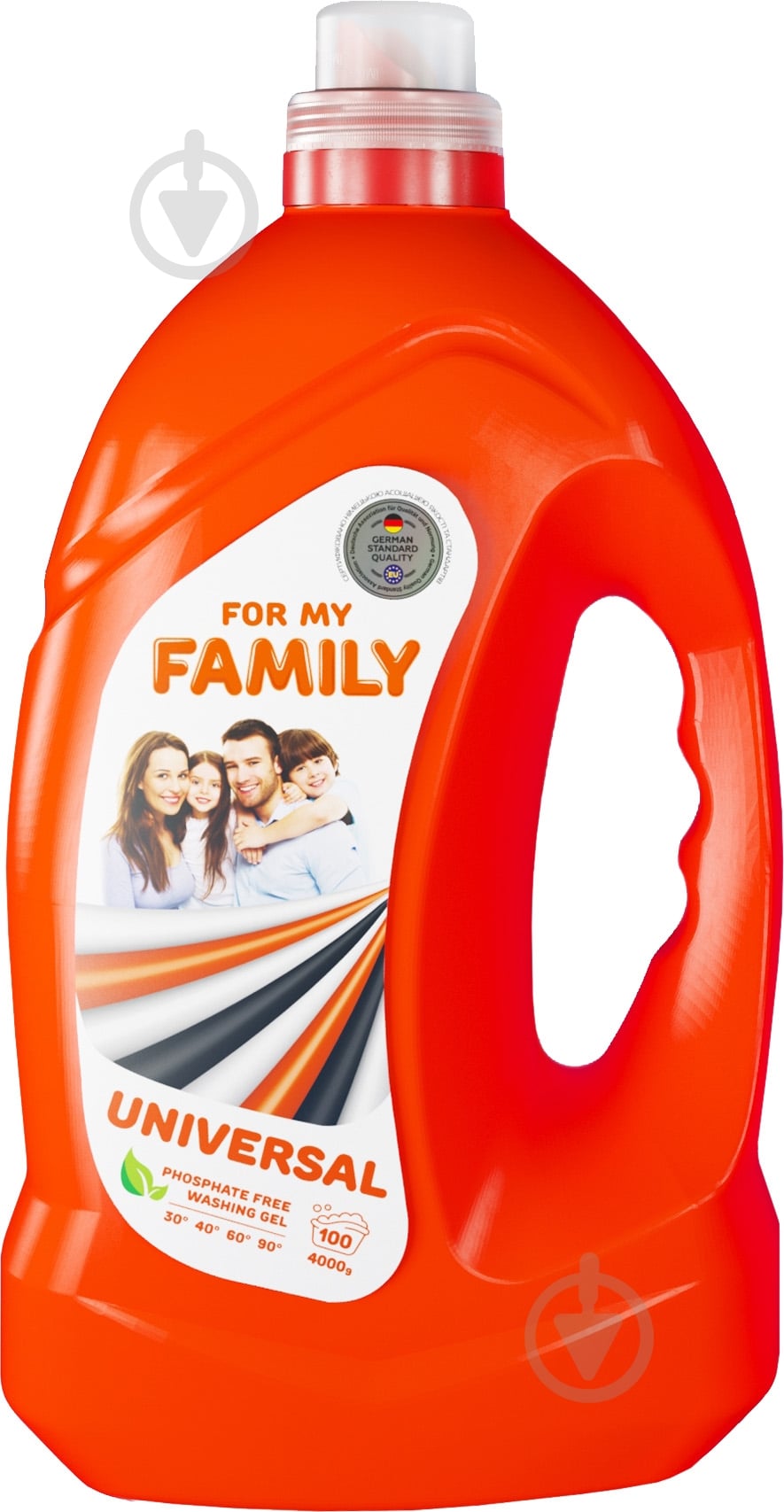 Гель для машинной и ручной стирки For my Family универсальный 4 л - фото 1