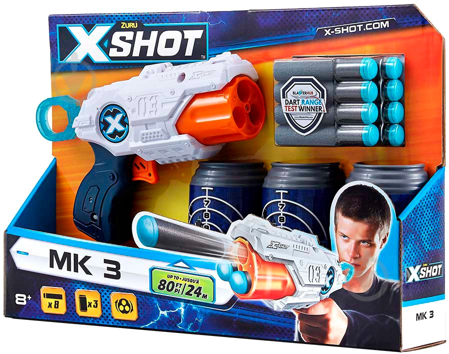 Бластер Zuru X-Shot Excel MK 3 36119Z - фото 1