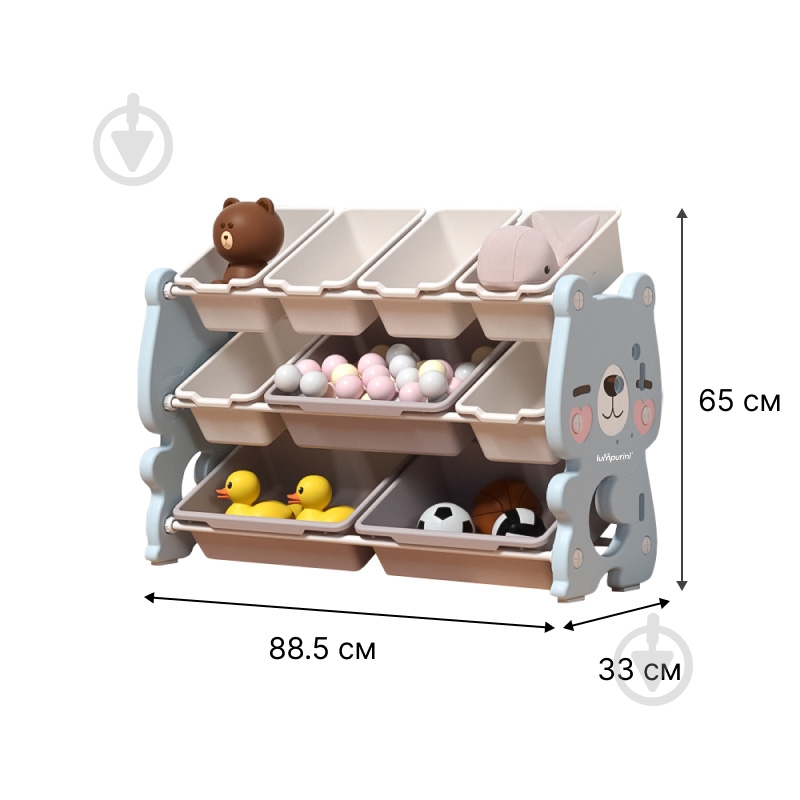 Стеллаж Lumpurini Flavio L C-KC006b - фото 2