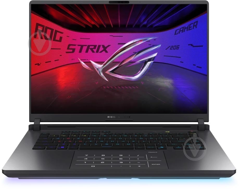 Ноутбук Asus ROG Strix G16 G615JH-RV082 16" (90NR0N71-M00350) eclipse gray - фото 1 Ноутбук Asus ROG Strix G16 G615JH-RV082 16" (90NR0N71-M00350) eclipse gray - фото 1
