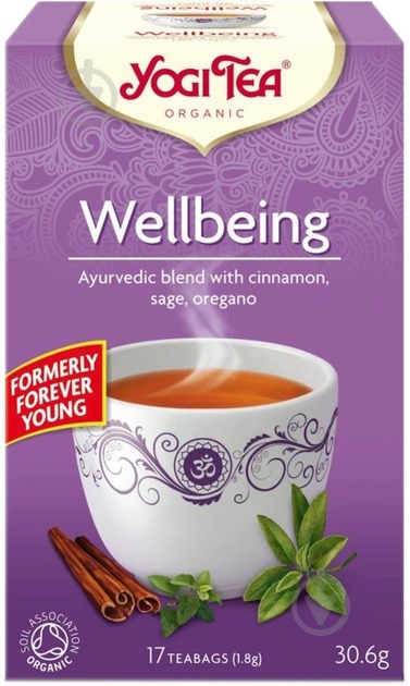 Чай травяной YOGI TEA с пряностями Общеукрепляющий 17 шт. 1,8 г (28894) - фото 1