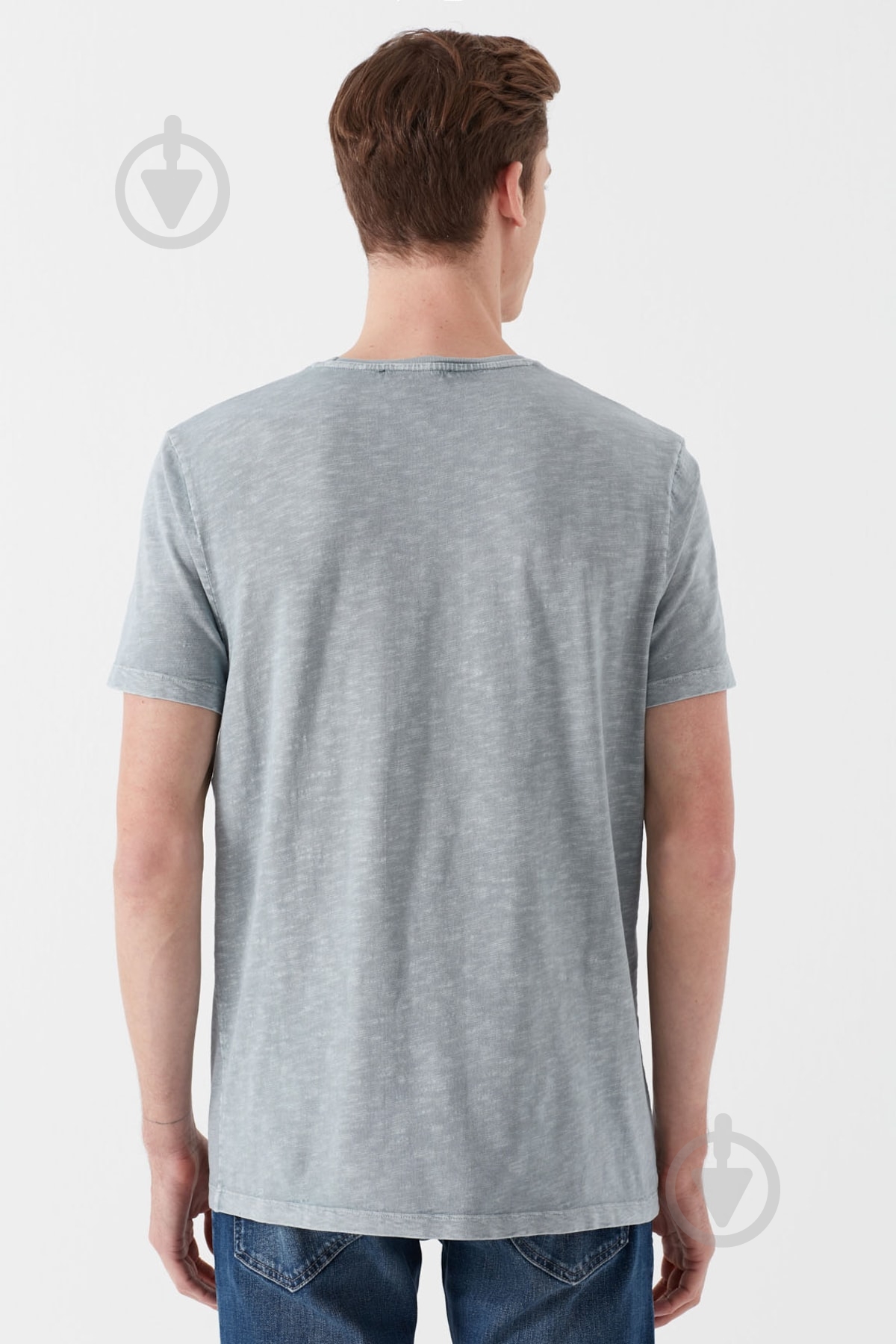 Футболка Mavi PIECE DETAIL TEE 065930-30833 р.M серый - фото 2