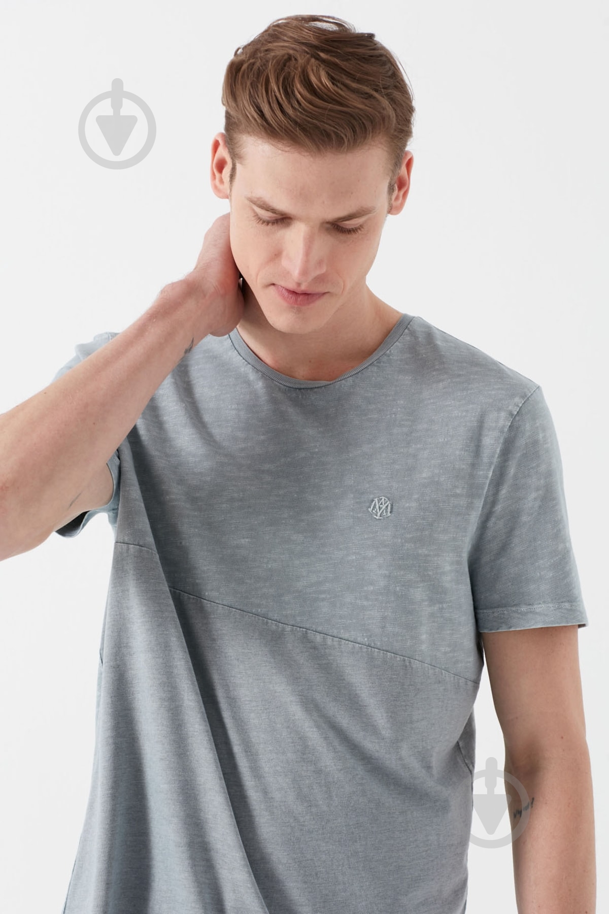 Футболка Mavi PIECE DETAIL TEE 065930-30833 р.M серый - фото 4