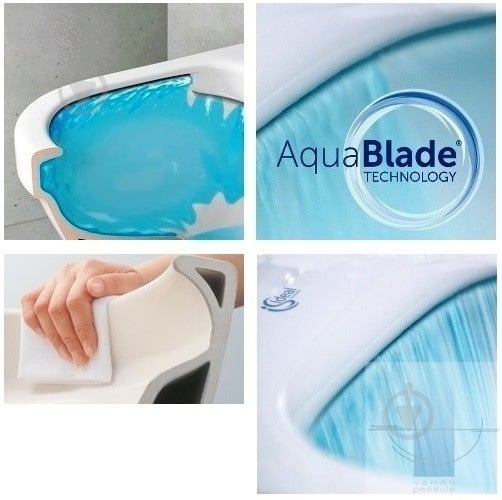 Унитаз-компакт Ideal Standard Tesi AquaBlade с сиденьем S/C THIN - фото 3