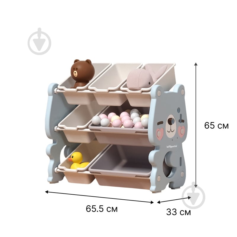 Стеллаж Lumpurini Flavio M C-KC005b - фото 2 Стеллаж Lumpurini Flavio M C-KC005b - фото 2