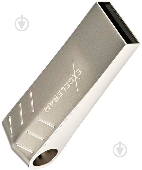 Флеш-память USB Exceleram U4 Series 64 ГБ USB 2.0 silver (EXP2U2U4S64) - фото 3