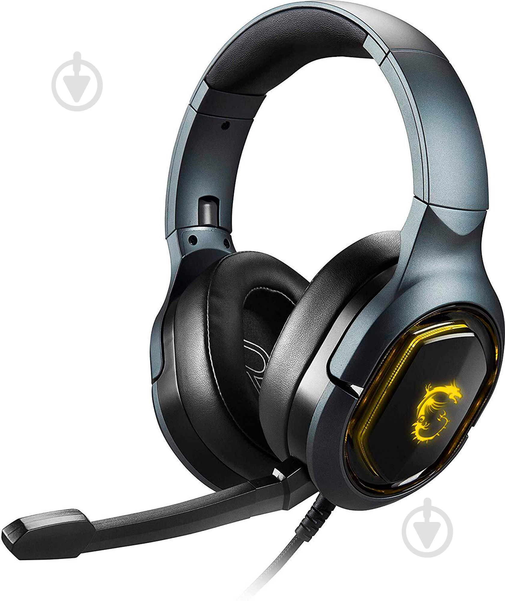 Наушники MSI DS501 black (IMMERSE_GH50_GAM_HEADSET) - фото 2