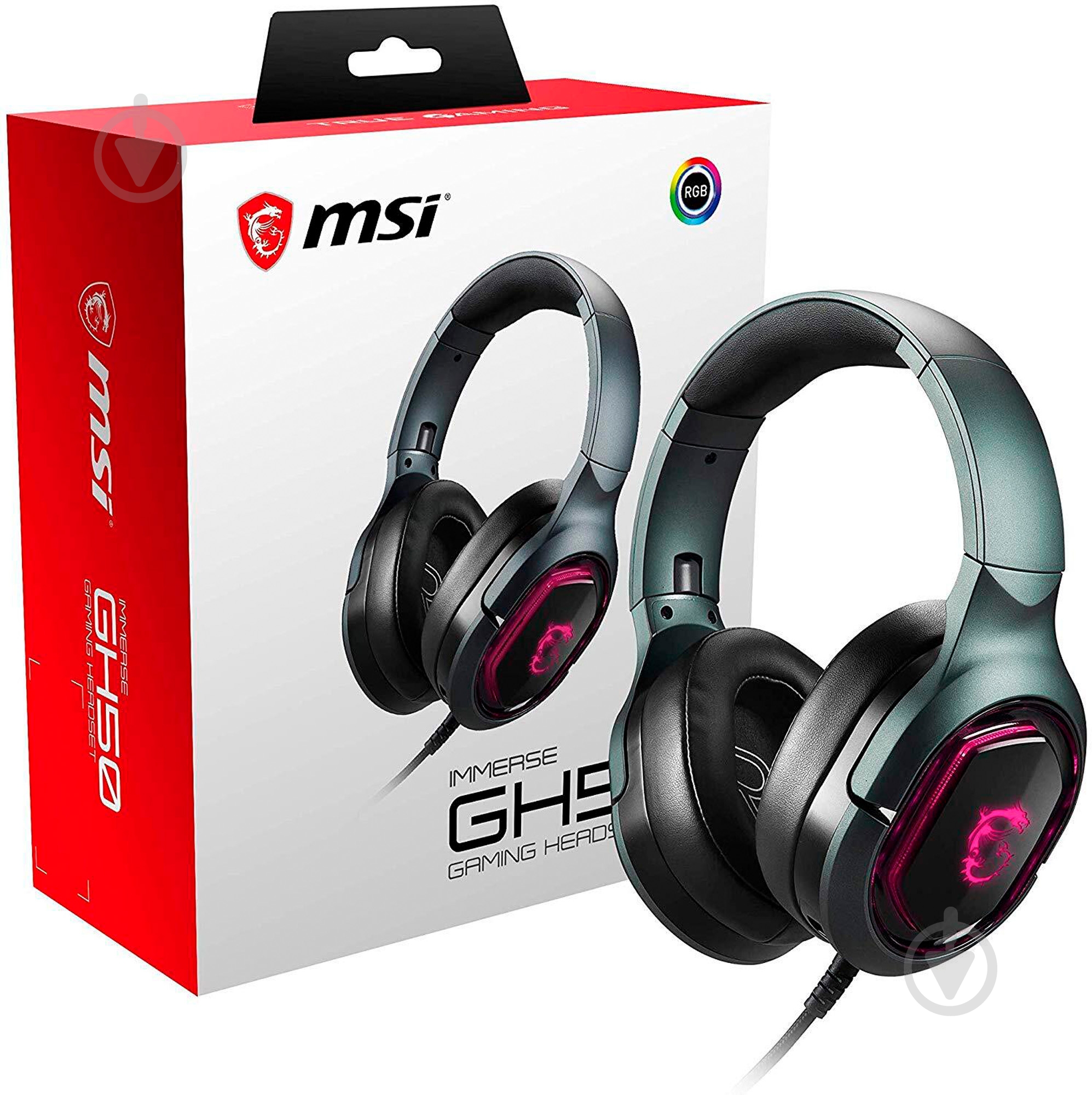 Наушники MSI DS501 black (IMMERSE_GH50_GAM_HEADSET) - фото 13