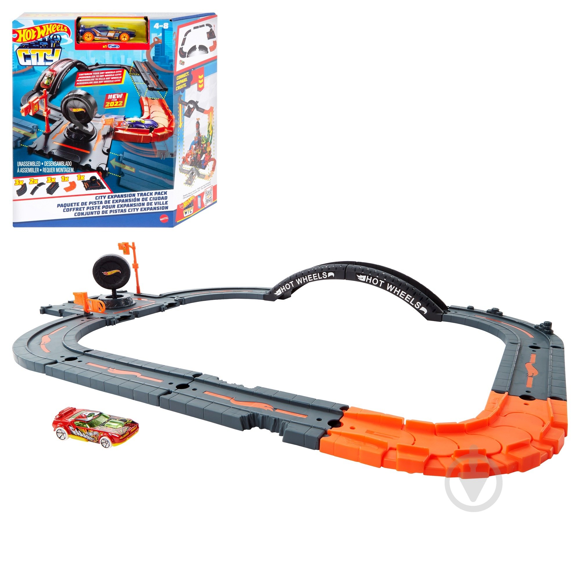 Трек Hot Wheels "Транспортні шляхи для міста" HDN95 - фото 5