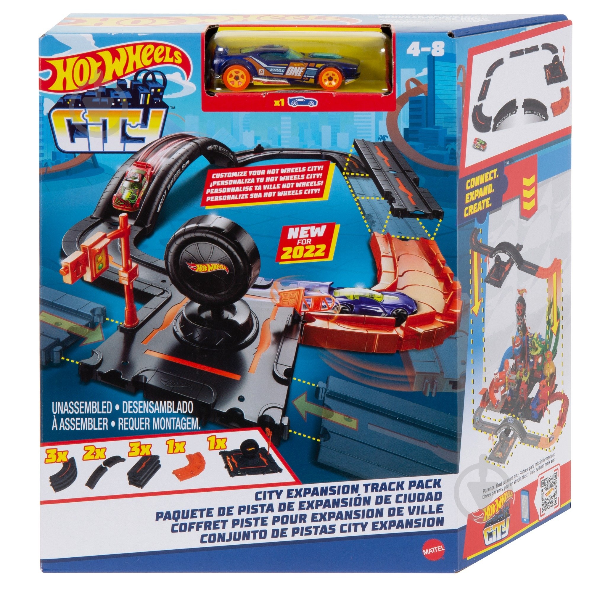 Трек Hot Wheels "Транспортні шляхи для міста" HDN95 - фото 3
