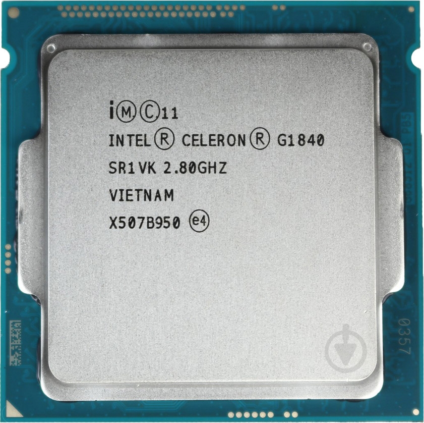 Процессор Intel 2800 GHz Socket 1150 Box (BX80646G1840) Intel Celeron G 1840 2/2 2,8 GHz 2M, LGA 1150 box - фото 1 Процессор Intel 2800 GHz Socket 1150 Box (BX80646G1840) Intel Celeron G 1840 2/2 2,8 GHz 2M, LGA 1150 box - фото 1