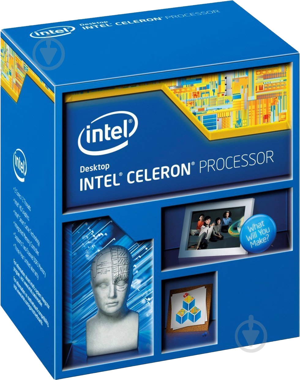 Процессор Intel 2800 GHz Socket 1150 Box (BX80646G1840) Intel Celeron G 1840 2/2 2,8 GHz 2M, LGA 1150 box - фото 2 Процессор Intel 2800 GHz Socket 1150 Box (BX80646G1840) Intel Celeron G 1840 2/2 2,8 GHz 2M, LGA 1150 box - фото 2
